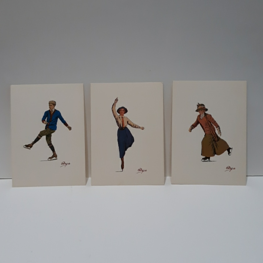 Swiss Skating Postcards